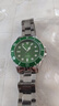 新款手表男士石英潮流商务钢带腕表 经典绿水鬼 实拍图