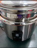 三角牌（Triangle）【政府补贴】电饭煲不锈钢电饭锅2L家用1-2小型煮饭锅老式米饭锅304不锈钢内胆带蒸笼 TG-Z20X12Z 实拍图