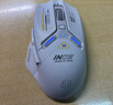 英菲克（INPHIC）IN9 无线游戏鼠标 有线蓝牙三模鼠标 右手型rgb灯效csgo吃鸡lol电竞宏台式笔记本通用 12000DPI 灰 实拍图