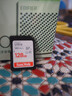 闪迪（SanDisk）128GB SD内存卡 U1 C10 至尊高速存储卡 读速140MB/s 全高清视频 数码相机理想伴侣 实拍图