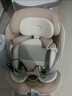 Heekin引领者儿童安全座椅汽车用0-12岁婴儿宝宝车载可坐躺智能通风加热 香槟金MAX(加配+全罩式遮阳棚) 实拍图