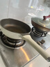 KIWICOO德国钛聚力平底锅不粘锅家用牛排煎锅无涂层煎蛋炒锅电磁炉燃气灶 【钛聚力煎炒锅】聚油抗凸 24cm 实拍图