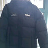 FILA 斐乐官方男女羽绒服情侣款冬宽松休闲运动连帽印花保暖外套 实拍图