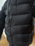 优衣库童装男童女童高级轻型羽绒连帽外套帽子可拆卸471377 09 黑色 150 实拍图