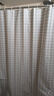 美居客 浴帘 防水淋浴帘 北欧雅灰加厚浴帘布窗帘浴室隔断帘180*200CM 实拍图