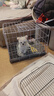 贝初众狗笼小中大型犬狗笼子猫笼带厕所加粗折叠宠物笼子柯基笼幼犬狗笼 白色加粗狗笼50*33*38【6斤内】 白色带厕所托盘 清洁方便 无毛边无倒刺不卡脚 实拍图