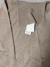 优衣库女装HEATTECH摇粒绒两翻领套头衫/长袖高领470142 32 深米色 2XL /170/100B 实拍图