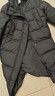 森马（Semir）90%鸭绒羽绒服女长款宽松显瘦冬季轻暖连帽外套防水109725113001 实拍图