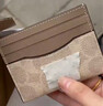 蔻驰（COACH）【品牌直供】女士迷你便携式证件卡包奶茶色CZ286新年礼物 实拍图