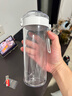 米家便携tritan水杯 大容量运动塑料杯子 耐高温男女士茶杯 600mL白色 实拍图