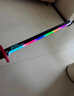 繁鹿星际喷雾火花光剑战刃七彩战刀双剑合璧短款发光激光儿童玩具宝剑 标配【灰80cm】+5颗火石-灯光火花喷雾音效 实拍图