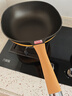 迈巴勒【抖音同款】钛极岩铸不粘炒锅煎炒多用途炒菜锅家用炒锅耐磨32cm 实拍图