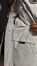 波司登（BOSIDENG）冬季极寒羽绒服中长款鹅绒于适同款男女情侣款大毛领加厚保暖外套 冰川灰8235【蓝灰色调】 冰川灰 L 170/92A 体重约130-150斤 实拍图