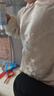 班喜迪女童汉服连衣裙冬装女宝宝国风旗袍裙周岁礼服儿童公主裙冬季衣服 粉色 90 cm 实拍图