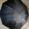 天堂 双人晴雨伞三折 晴雨伞三折10骨超大加固黑胶防晒伞 曜石黑 实拍图