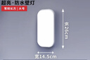 梵耀 防水防潮灯 楼梯走廊阳台室内外灯 ip65防水 长方形大号白色-20w 实拍图