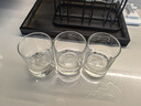Ocean玻璃杯家用待客耐热水杯牛奶杯205ml6只装赠托盘+杯架套装 实拍图