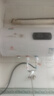 樱花雪白色家用热水器电热水器出租房卫生间洗澡沐浴储水式速热省电40升/50/60/80/100圆桶二级能效 40升高配+三重防电+上门安装 实拍图