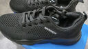 回力（Warrior）官方运动鞋女鞋秋季透气软底网面女士休闲跑步鞋子女椰子鞋全黑40 实拍图