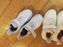 361°童鞋 儿童棉鞋25冬男女中大童加绒保暖户外耐磨运动鞋 白35 实拍图