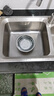 华帝（VATTI）厨房不锈钢水槽 拉伸双槽洗菜盆洗碗盆水池 H-A2012(77)-C.1 实拍图