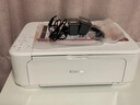 佳能（Canon）E568白 无线自动双面学生彩色喷墨多功能一体机（打印/复印/扫描 WiFi 学生作业/照片打印 家用） 实拍图
