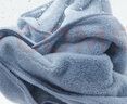 HOYO日本浴巾男士 A类雪滑绒毛巾浴巾两件套 吸水速干成人大浴巾 千草 实拍图