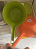 茶花（CHAHUA）塑料水瓢厨房浴室多用塑料水勺大号水瓢塑料水舀 新款橙【大号1.6L】 1只装 实拍图