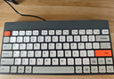 B.O.W航世 K620U有线键盘 办公键盘 超薄便携键盘 79键 台式笔记本巧克力按键小键盘 橙灰黑 实拍图