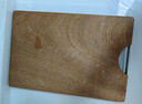 京东京造 菜板 砧案板切菜实木双面分切家用抗菌【乌檀整木】36*25*2.5cm 实拍图