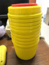 医疗废物利器盒锐器盒一次性医院医用黄色圆形方形针头小型垃圾桶 圆形1升 实拍图