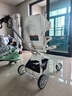 smartstroller遛娃神器婴儿推车可坐可躺轻便折叠双向高景观0-6岁用宝宝溜娃车 香槟白(铝合金车架+3D舒适透气) 实拍图