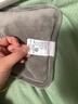彩虹热水袋暖手宝充电暖宝宝暖水袋注水暖手袋热敷暖肚子暖脚 灰色 实拍图