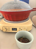 北鼎（Buydeem）多功能不粘锅蒸锅汤锅电磁炉专用蒸煮炒煎28cm流金宝石红 实拍图