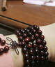 BJYL赞比亚小叶紫檀手串108颗女款多圈佛珠文玩手链檀木项链盘玩把件 6mm【108颗紫檀】 实拍图