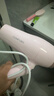 康夫【可折叠便携】电吹风机家用大功率冷热风 理发店大风力吹风筒电风吹 KF-3130 2200W 粉色 实拍图