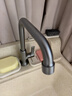 九牧（JOMOO）厨房水龙头 轻奢7字型水槽洗菜盆单冷水龙头77029-719/HBS-1 实拍图