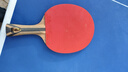 红双喜DHS狂飚七星乒乓球拍横拍比赛柚木面材+碳素 7层攻防H7002 实拍图
