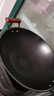 中康铁锅炒锅经典款深氮极铁无涂层精铁防锈双耳明火燃气通用36cm圆底 实拍图