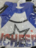 VFHX啦啦操拉拉队演出服成人运动会开幕表演服竞技健美操服装男女套装 蓝色女款 XL 实拍图