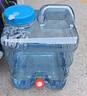 极度空间纯净水桶 矿泉水桶饮水桶大容量带龙头自驾游手提户外桶方形桶20L 实拍图