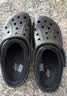 卡骆驰（CROCS）贝雅克骆格保暖拖鞋|205969 黑色-060 41/42(260mm)  实拍图