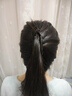 黎倾豹纹香蕉夹发夹【咖蓝】扭竖夹后脑勺高马尾抓夹送女朋友节日礼物 实拍图
