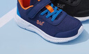 361°儿童运动鞋男女童(3-12岁)防撞鞋头密网休闲跑鞋 蓝 37 实拍图