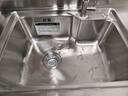 箭牌（ARROW）【政府补贴】304不锈钢厨房水槽小户型水槽洗菜盆洗碗槽大单槽 【拉丝防刮耐磨】59*43-单槽 实拍图