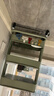 宜家（IKEA）拉斯克家居小推车三层置物架移动茶水桌客厅咖啡桌厨房储物收纳架 【升级款】灰绿色小号 28*38*61cm 实拍图