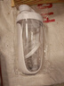 贝瑟斯 摇摇杯水杯运动健身水杯奶昔杯子代餐杯蛋白粉搅拌杯子680ML白色 实拍图