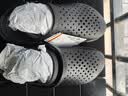 卡骆驰（CROCS）舒乐洞洞鞋沙滩鞋男鞋包头女鞋拖鞋|209964 黑色-001 44 (280mm) 实拍图