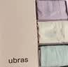 ubras【莫代尔】高弹织带女士内裤女舒适透气抗菌裆中腰三角裤 3条装 粉末蓝色+浅桃粉色+瓷月几色 3条 L 实拍图