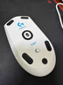 罗技（G）G304 LIGHTSPEED无线鼠标 游戏鼠标 轻质便携 绝地求生FPS鼠标英雄联盟LOL吃鸡 生日礼物 白色 实拍图